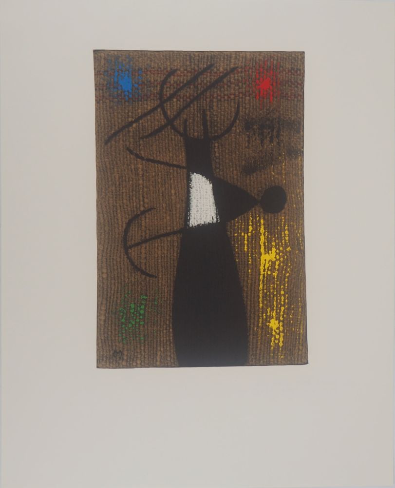 Литография Miró - Maternité, Femme et enfant