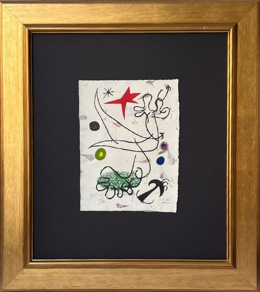 Литография Miró - Mavena
