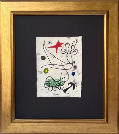 Литография Miró - Mavena