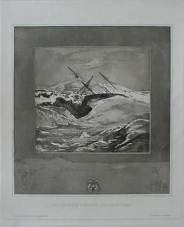 Офорт И Аквитанта Klinger - Meer (Sea), from the portfolio Vom Tode