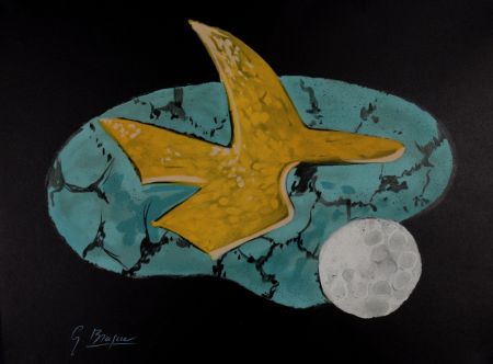 Литография Braque (After) - Memnon