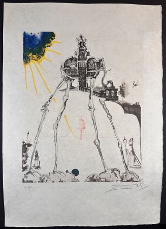 Гравюра Dali - Memories of Surrealism Space Elephant