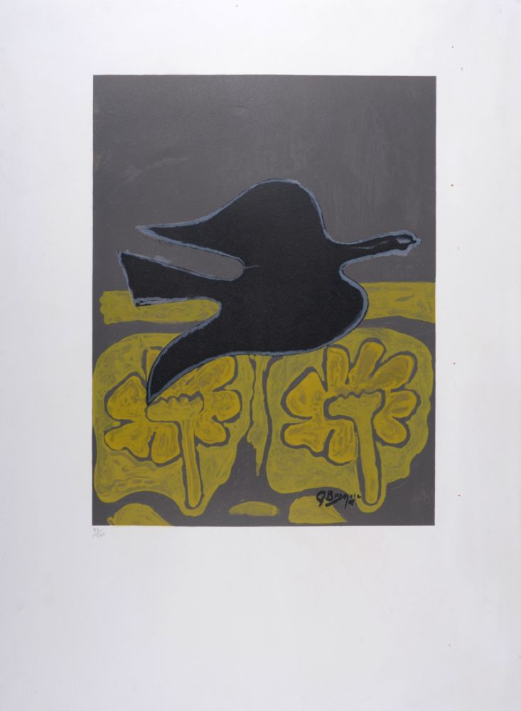 Литография Braque - Menton, 1964