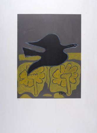 Литография Braque - Menton, 1964