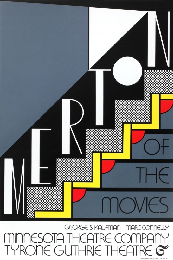 Сериграфия Lichtenstein - Merton of the Movies