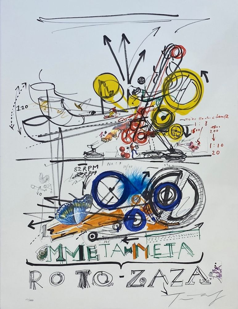 Многоэкземплярное Произведение Tinguely - Meta-Meta, Roto-Zaza 