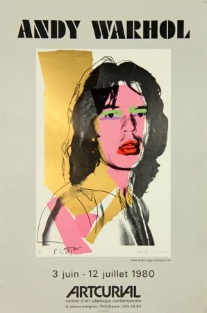 Сериграфия Warhol - Mick Jagger  