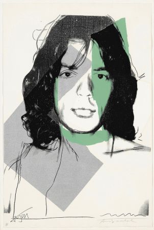 Сериграфия Warhol - Mick Jagger #138