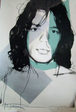 Сериграфия Warhol - Mick Jagger 138 by Andy Warhol