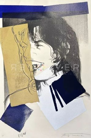Сериграфия Warhol - Mick Jagger 142