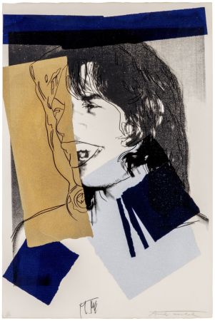 Сериграфия Warhol - Mick Jagger #142