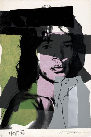 Сериграфия Warhol - Mick Jagger #145