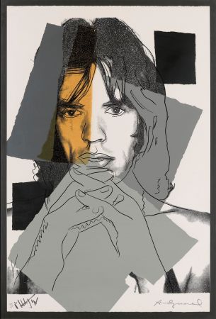 Сериграфия Warhol - Mick Jagger #147