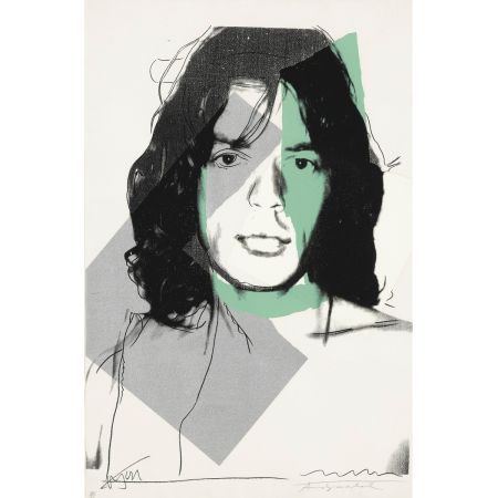 Сериграфия Warhol - Mick Jagger (FS II.138)