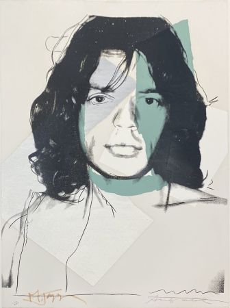 Сериграфия Warhol - Mick Jagger (FS II.138)