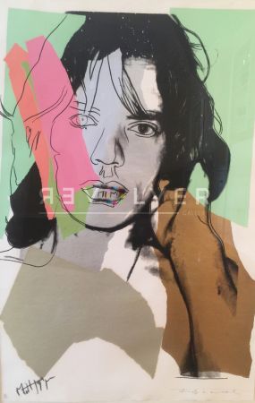 Сериграфия Warhol - Mick Jagger (FS II.140)