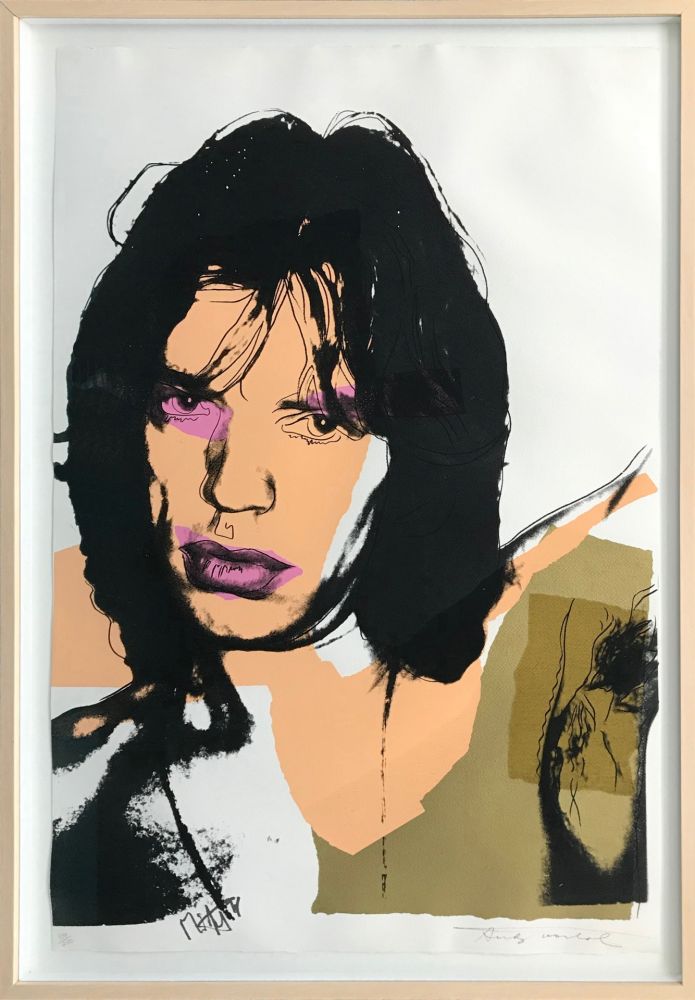 Сериграфия Warhol - MICK JAGGER FS II.141