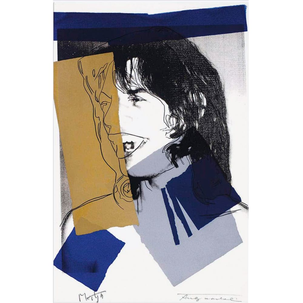Сериграфия Warhol - Mick Jagger (FS II.142)