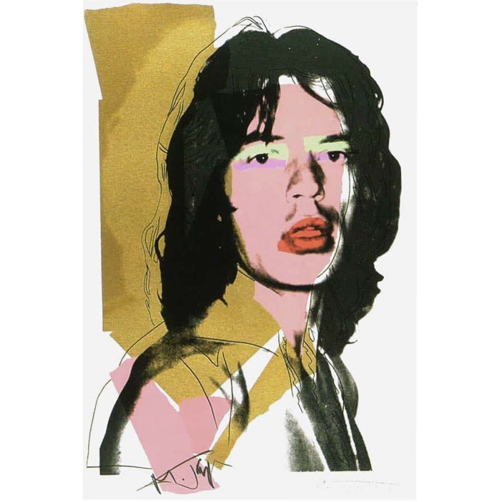 Сериграфия Warhol - Mick Jagger (FS II.143) 