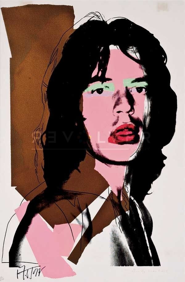 Сериграфия Warhol - Mick Jagger (FS II.143)