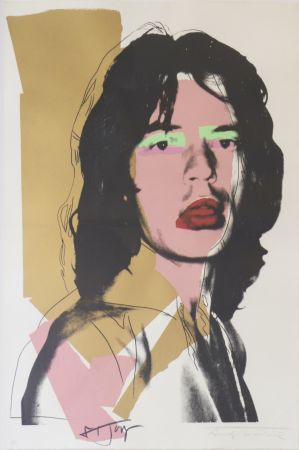 Сериграфия Warhol - Mick Jagger (FS II.143) 