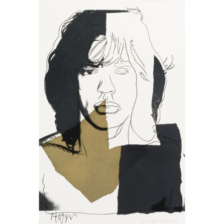 Сериграфия Warhol - Mick Jagger (FS II.146)