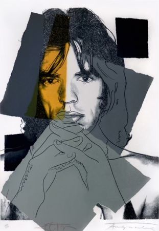 Сериграфия Warhol - Mick Jagger, FS II.147