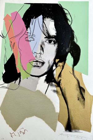 Сериграфия Warhol - Mick Jagger (F&S II 140)