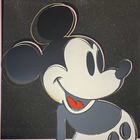 Сериграфия Warhol - Mickey Mouse, II.256 from MYTHS