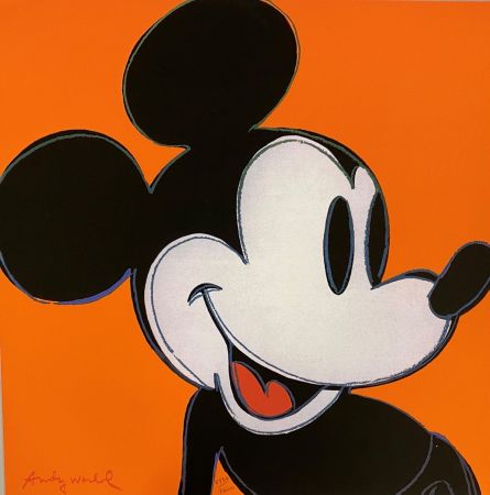 Гашение Warhol - Mickey Mouse (Orange)