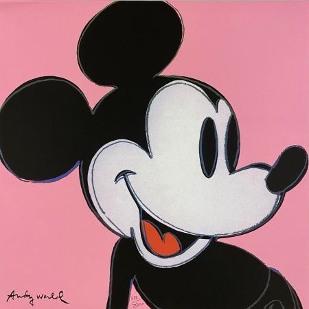Гашение Warhol - Mickey Mouse (Pink)