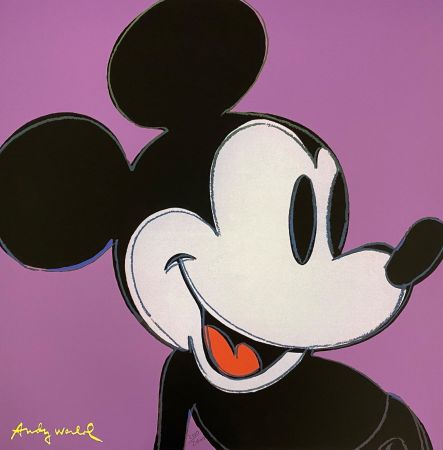Гашение Warhol - Mickey Mouse (Purple)