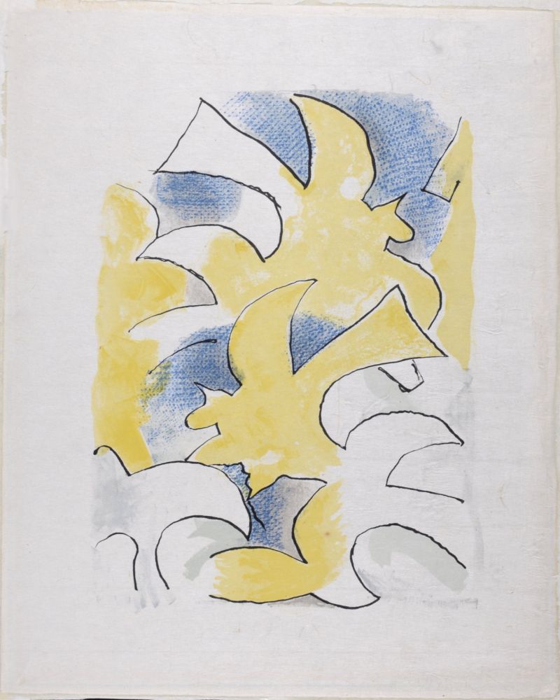 Литография Braque - Migration, 1963