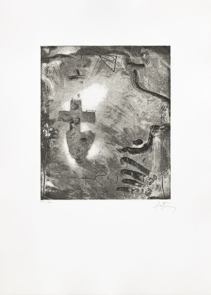 Гравюра Tàpies - Minor II