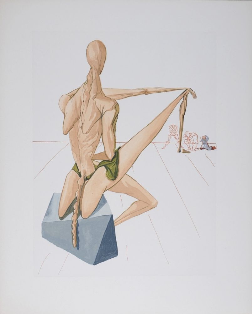 Литография Dali - Minos
