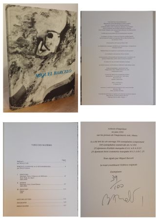 Иллюстрированная Книга Barcelo - Miquel Barcelo, Nîmes, 1991, Edition originale