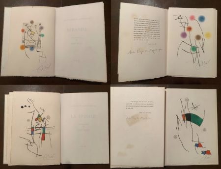 Иллюстрированная Книга Miró - Miranda et La Spirale