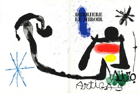 Иллюстрированная Книга Miró - MIRO - ARTIGAS, Terres de grand feu. Derrière le Miroir n° 139-140. Juin-Juillet 1963.