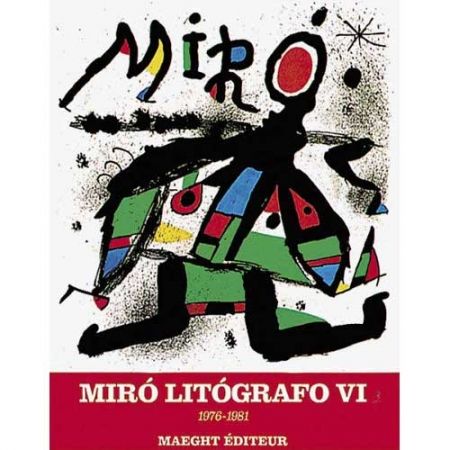Иллюстрированная Книга Miró - MIRO LITHOGRAPH VI