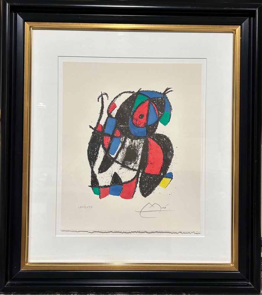 Литография Miró - Miro lithographe II