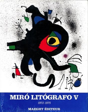 Иллюстрированная Книга Miró - MIRO LITHOGRAPHE V