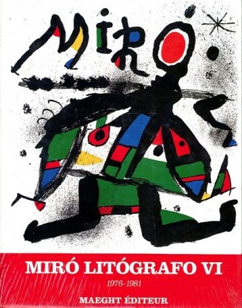 Иллюстрированная Книга Miró - MIRO LITHOGRAPHE VI 