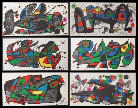 Литография Miró - Miro sculpteur / 6 lithographies 