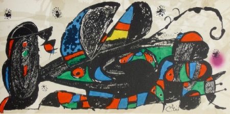 Литография Miró - Miro sculpteur, Iran