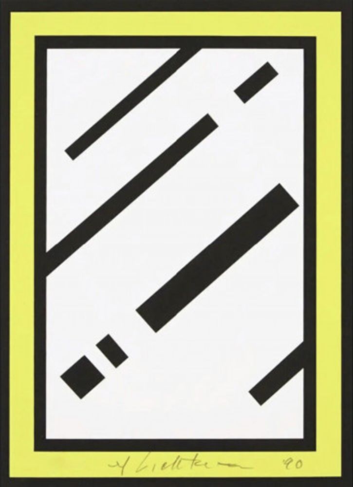 Сериграфия Lichtenstein - Mirror