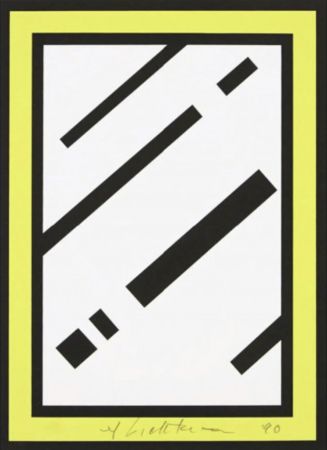 Сериграфия Lichtenstein - Mirror
