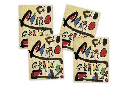 Иллюстрированная Книга Miró - MIRÓ GRABADOR - 4 VOL. (1928 - 1983) Catalogue raisonné engravings of Joan Miró
