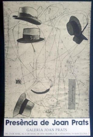 Афиша Miró - Miró - Prèsencia de Joan Prats 1976
