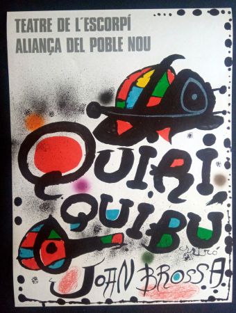 Афиша Miró - Miró - Teatre de l'escorpi Quiri Quibu Joan Brossa 1976
