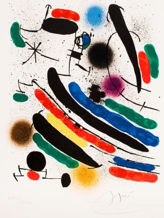 Нет Никаких Технических Miró - Miró lithographe I (Maeght 856)